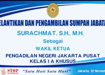 PELANTIKAN DAN PENGAMBILAN SUMPAH JABATAN WKPN